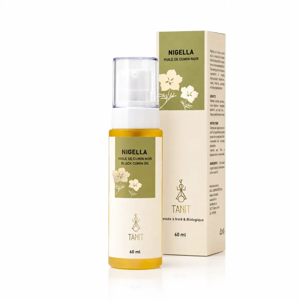 [2A-6] Black Cumin Seed Oil – Pure & Organic Skincare & Haircare Remedy