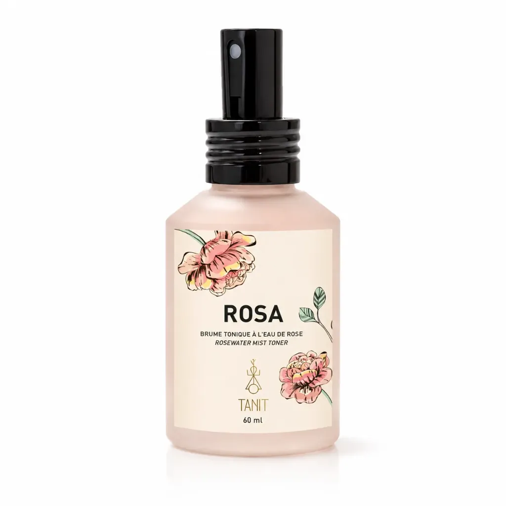 [16A-6] Brume d’eau de rose – Spray facial hydratant et rafraîchissant