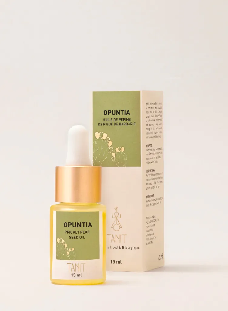 [1A-4] Huile de pépins de figue de barbarie – Élixir de soin pur et biologique (15mL)