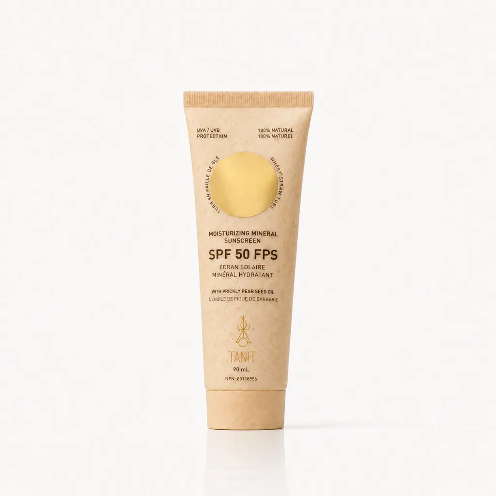 [15D-4] Moisturizing Mineral Sunscreen SPF 30 & SPF 50– Reef-Safe & Hydrating (SPF50, Unscented)