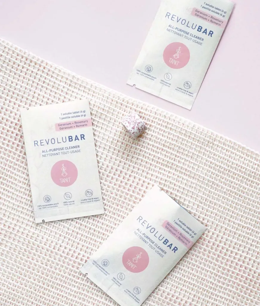 [4J-20] Pastilles nettoyantes Revolubar – Nettoyage puissant et durable pour la maison (Nettoyant Tout Usage, Sans parfum)